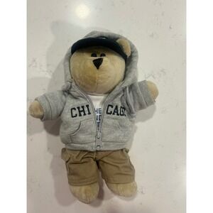 Starbucks Bearista Chicago The Windy City Bear Plush